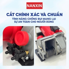 Máy Cắt Tường 2 Lưỡi NANXIN NX-2135 2000W Lưỡi 133MM Tốc Độ 7200R/MIN Máy Cắt Rãnh Tường Điện Nước