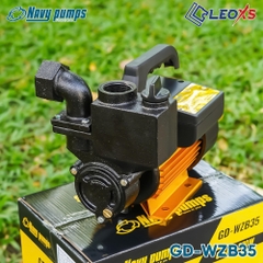 Điện Máy Minh Thành HD - Máy Bơm Nước Chân Không 375w - 220v Hút Sâu 8m Đẩy Cao 38m Hút Xả 34/34 Lưu Lượng 35 l/min Cánh Đồng Cốt Inox 304 Thương Hiệu NAVY Dây Đồng Bảo hành 24 tháng