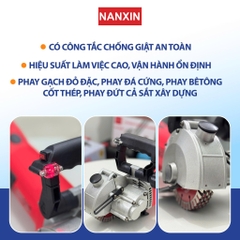 Máy Cắt Tường 5 Lưỡi NANXIN NX-5135 5200W Lưỡi 133MM Tốc Độ 7000V/P Chuyên Cắt Rãnh Tường