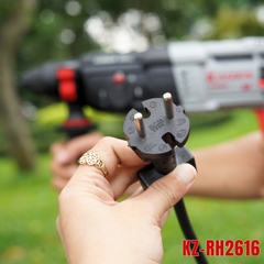 Máy Khoan Bê Tông 3 Chức Năng KAIZEN KZ-RH2616 1010W Khoan Đục 26MM Lực Đập 2.8J Có Đèn Led Chuyên Công Trình