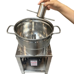 Máy Xay Đa Năng 1100w - 220v Nồi To Inox Dao Thả 3 Cánh Kèm Dao Đánh Ruốc Inox Thương Hiệu Linh Linh 100% Dây Đồng Bảo Hành 12 Tháng