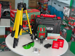 MÁY CÂN MỰC LASER KPTs KPT-6868 5 TIA SIÊU SÁNG BƯỚC SÓNG 532NM QUAY 360 ĐỘ CÓ REMOTE CHÍNH XÁC BỀN BỈ DỄ SỬ DỤNG DÀNH CHO THỢ CHUYÊN