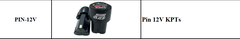 Pin 12V KPTs Li-ion 3 Cell Dùng Cho Máy Khoan Máy Bắt Vít Máy Rung Gạch