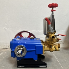 ĐẦU PHUN ÁP LỰC LUCKY HL98C MÀU XANH GÂN PISTON SỨ 30MM