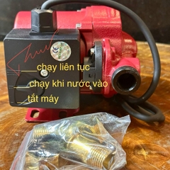 Điện Máy Minh Thành HD - Máy Bơm Nước Tăng Áp Mini 100w - 220v Lưu Lượng 30 l/min Hút Xả 25/25 Cột Áp 8.5m Cánh Đồng Cốt Hợp Kim Thương Hiệu PENRONIL Dây Đồng Bảo Hành Chính Hãng