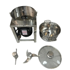 NỒI THÁO RỜI DAO NHẤC THẢ 1100W MÁY XAY THỊT CÁ CUA RIỀNG XẢ HÀNH TỎI ỚT NỒI ĐÁY BẦU 24CM DAO 3 CÁNH