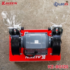 Máy Mài 2 Đá KAIZEN KZ-BG125 125mm 220V – Tốc Độ Chậm Chống Rung, Độ Chính Xác Cao