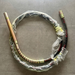 DÂY ĐẦM RUNG PHI 35-4M CHẠY ĐIỆN KAIZEN KZ35-4M CÓ 4 LỚP THÉP BÊN TRONG CÓ LÒ XO CHỐNG GÃY