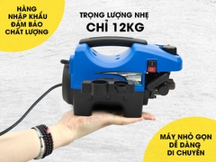 MÁY RỬA XE MINI LUCKY APW –HO-70P 1400W-220V ÁP LỰC 70 ĐẾN 105 BAR LƯU LƯỢNG 6 L/P NHỎ GỌN TIỆN LỢI CHO VIỆC VỆ SINH NHÀ CỬA SÂN VƯỜN XE CỘ PHÙ HỢP CHO GIA ĐÌNH