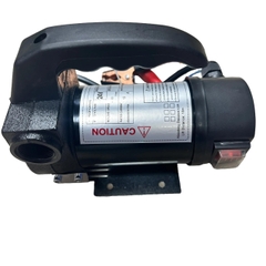 MÁY BƠM DẦU 200W 24V HÚT SÂU 3M ĐẾN 8M CỘT ÁP 10 ĐẾN 15M HÚT XẢ 25/25 LƯU LƯỢNG 40 L/MIN HÚT DẦU DIESEL NHỎ GỌN