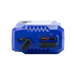 Máy Bơm Lốp Ô Tô Xe Máy Kiêm Kích Bình 4IN1 KING BLUE K10000 PIN 10000MAH Bơm 150PSI Sạc Dự Phòng