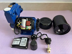 Điện Máy Minh Thành HD - Máy Bơm Chân Không 370w - 220v Hút Sâu : 8m Cột Áp : 42 m  Lưu Lượng : 67 l/min  Họng hút xả : 27/34mm Cánh Đồng Cốt inox THương Hiệu HAPPY Dây Đồng  Bảo Hành : 12 tháng