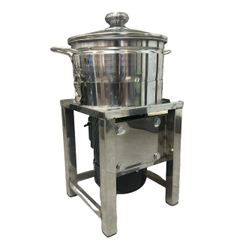 Máy Xay Đa Năng 1100w - 220v Nồi To Inox Dao Thả 3 Cánh Kèm Dao Đánh Ruốc Inox Thương Hiệu Linh Linh 100% Dây Đồng Bảo Hành 12 Tháng