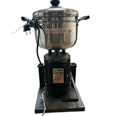 Điện Máy Minh Thành HD - Máy Xay Thịt Công Nghiệp 1.1kw - 220v Lõi Đồng 100% Khung Thép Nồi 22cm Dao 3 Cánh Inox Tặng Thanh Ruốc Thương Hiệu NINH PHÁT Bảo Hành 12 Tháng