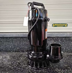 MÁY BƠM CHÌM NƯỚC THẢI BƠM TÕM ĐEN 1500W QDX32-12-1.5 ỐNG XẢ 76 LƯU LƯỢNG 32M3/H MAX 12 BƠM HÚT NƯỚC THẢI SINH HOẠT AO HỒ TƯỚI TIÊU DÂN DỤNG