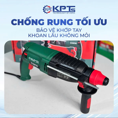 Máy Khoan Đục 3 Chức Năng KPTs KPT-26-02 1100W Khoan Bê Tông 26mm
