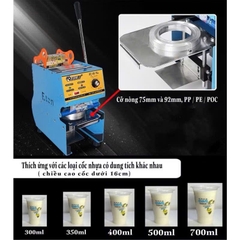 Điện Máy Minh Thành HD - Máy Ép Ly Thủ Công ET-D7S Điều Chỉnh Nhiệt Độ Thời Gian 2s Công Suất 300w Thương hiệu ETON Dây Đồng Bảo Hành Chính Hãng