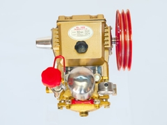 ĐẦU PHUN ÁP LỰC ĐẦU MÁY RỬA XE DÂY ĐAI LUCKY HL30N MÀU VÀNG ĐỒNG GÂN TY THÉP KHÔNG RỈ 22MM