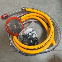 ĐẦU PHUN ÁP LỰC LUCKY HL98C MÀU XANH GÂN PISTON SỨ 30MM