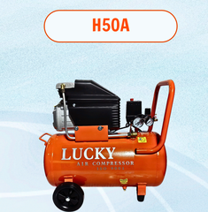 MÁY NÉN KHÍ CÓ DẦU LUCKY H50A 2HP 50L ISO 9001
