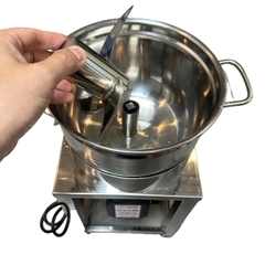 Máy Xay Đa Năng 1300w - 220v Nồi To Inox Dao Thả 3 Cánh Kèm Dao Đánh Ruốc Inox Thương Hiệu Linh Linh 100% Dây Đồng Bảo Hành 12 Tháng