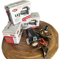 Điện Máy Minh Thành HD - Máy Bơm Dầu 175w - 12v Hút Sâu 8m Cột Áp 15m Hút Xả 25/25  Lưu Lượng 55 l/min Cánh Đồng Cốt Hợp Kim Thương Hiệu SUWEI Bảo Hành Chính Hãng