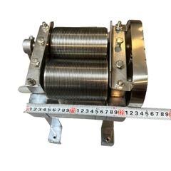 Quả Lu thép  máy thái bì heo bì lợn đa năng khung inox quả lô 90- dài 120mm thương hiệu NINH PHÁT