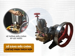 ĐẦU PHUN ÁP LỰC LUCKY HL59N MÀU ĐEN GÂN PISTON SỨ 30MM