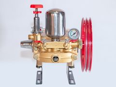 ĐẦU PHUN ÁP LỰC ĐẦU MÁY RỬA XE DÂY ĐAI LUCKY HL50N MÀU VÀNG ĐỒNG GÂN TY THÉP KHÔNG RỈ 30MM