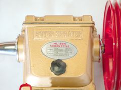 ĐẦU PHUN ÁP LỰC ĐẦU MÁY RỬA XE DÂY ĐAI LUCKY HL50N MÀU VÀNG ĐỒNG GÂN TY THÉP KHÔNG RỈ 30MM