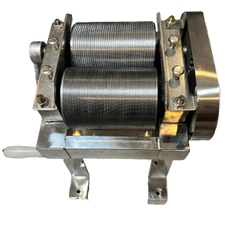 Quả Lu thép  máy thái bì heo bì lợn đa năng khung inox quả lô 90- dài 120mm thương hiệu NINH PHÁT
