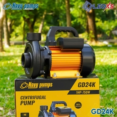 MÁY BƠM 750W DÂN DỤNG TƯỚI TIÊU THÂN VÀNG GOLD NAVY GD24K