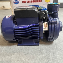 MÁY BƠM NƯỚC LY TÂM 750W KUFA CÁ SẤU LWP-758 HÚT XẢ 40/40 LƯU LƯỢNG 4.5 ĐẾN 16M3/H MAX 20M CÁNH PPO CỐT HỢP KIM BƠM TƯỚI TIÊU DÂN DỤNG