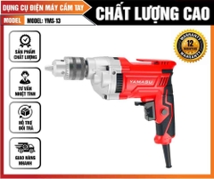 MÁY KHOAN BẮT VÍT 850W 3 TẦNG RĂNG YAMASU YMS-13 1450V/P 13MM