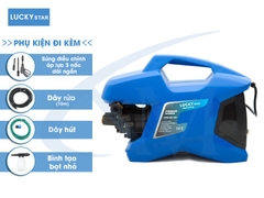 MÁY RỬA XE MINI LUCKY APW –HO-70P 1400W-220V ÁP LỰC 70 ĐẾN 105 BAR LƯU LƯỢNG 6 L/P NHỎ GỌN TIỆN LỢI CHO VIỆC VỆ SINH NHÀ CỬA SÂN VƯỜN XE CỘ PHÙ HỢP CHO GIA ĐÌNH