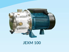 Máy Bơm Tự Mồi Jet Inox NAVY JEXM100 750W Hút Xả 34/34 Cánh Inox Cốt 304 Bơm Rượu Nước Nóng