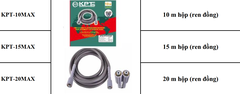 DÂY RỬA XE KPTs KPT-20MAX CAO ÁP REN ĐỒNG 22CM HÀNG CAO CẤP 20M