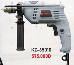 Máy Khoan Điện 3 chức năng KAIZEN KZ-65010 Máy Khoan Tường Bắt Vít Khoan Bê Tông 650W Đầu 10mm Điều Tốc 6 Cấp Đảo Chiều 2800rpm
