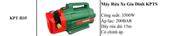 MÁY RỬA XE ÁP LỰC CAO KPTs KPT-H35 3500W 200BAR 7L