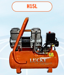 MÁY NÉN KHÍ SẠCH 15L MÁY NÉN KHÍ KHÔNG DẦU LUCKY H15L 1/2HP 15L ISO 9001