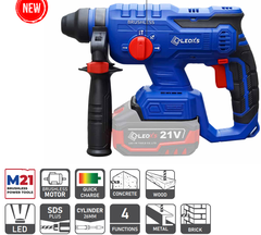 MÁY KHOAN ĐỤC BÊ TÔNG PIN LEOxs LXS-RH0426 CHUYÊN 4 CHỨC NĂNG MOTOR KHÔNG CHỔI THAN