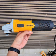 MÁY MÀI GÓC COOFIX CF-AG012 PHI ĐÁ 100MM CÔNG SUẤT 750W CÔNG TẮC TRƯỢT TẶNG KÈM 5 ĐÁ CẮT CHÍNH HÃNG