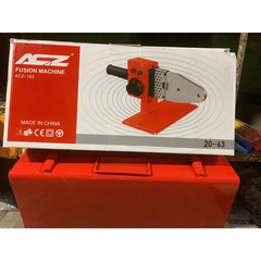 MÁY HÀN NHIỆT ỐNG NƯỚC ACZ-163 2 ỐC HÀN 6 BỘ CỐI HÀN KÍCH THƯỚC 20-63MM