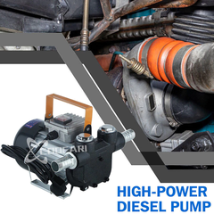 MÁY BƠM DẦU 550W 220V HÚT SÂU 3M ĐẾN 8M CỘT ÁP 10 ĐẾN 15M HÚT XẢ 25/25 LƯU LƯỢNG 40 L/MIN HÚT DẦU DIESEL NHỎ GỌN