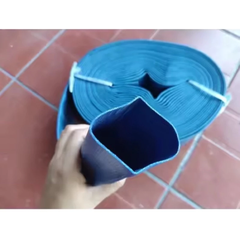 ỐNG BẠT CỐT DÙ BƠM NƯỚC PHI 40 ĐẾN PHI 100 MÀU XANH DƯƠNG