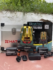 MÁY CÂN BẰNG LASER 5 TIA XANH HATSU HS -868 CÓ ĐIỀU KHIỂN TIA KÈM CHÂN