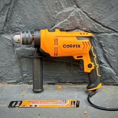 MÁY KHOAN ĐẦU 13 CÔNG SUẤT 710W COOFIX CF-ID008 CÓ CHỈNH TỐC TẶNG KÈM MŨI KHOAN