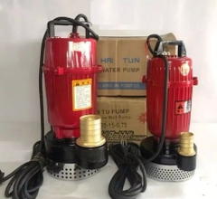 MÁY BƠM CHÌM NƯỚC SẠCH 370W-220V BƠM TÕM ĐỎ QDX1.5-16-0.37 ỐNG XẢ 25MM LƯU LƯỢNG 1.5M3/H MAX 16M BƠM AO HỒ GIẾNG KHOAN HÚT NƯỚC SINH HOẠT