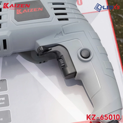 Máy Khoan Điện 3 chức năng KAIZEN KZ-65010 Máy Khoan Tường Bắt Vít Khoan Bê Tông 650W Đầu 10mm Điều Tốc 6 Cấp Đảo Chiều 2800rpm