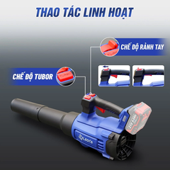MÁY THỔI LÁ THỔI BỤI DÙNG PIN M21 LEOxs LXS-BL4510 MÔ TƠ KHÔNG CHỔI THAN CHÂN PIN PHỔ THÔNG